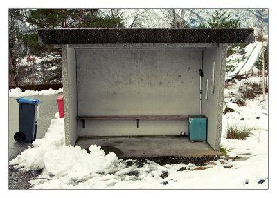 Norwegian Bus Stop