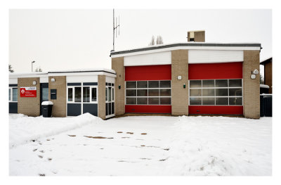 The local fire station