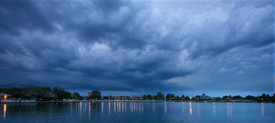 Storm over Lafreniere Park