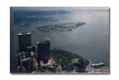 Looking South from World Trade Center North tower