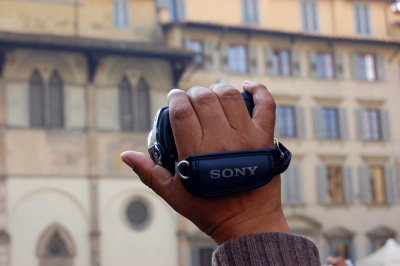 Florence -  Italy - Hands in the Cathedral square