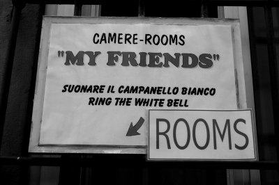 Florence -  Italy - B&W