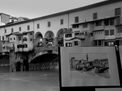 Florence -  Italy - B&W