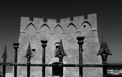 Ancient tower on the sea