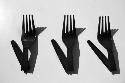 Forks b&w