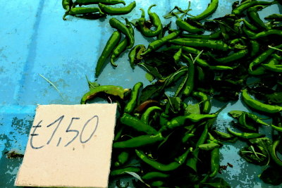 Green chillies