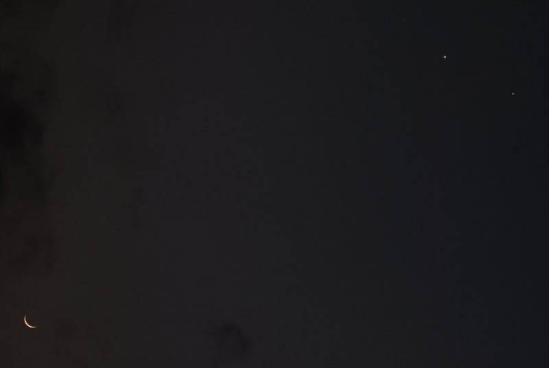 Nov 30  Moon, Venus, Jupiter
