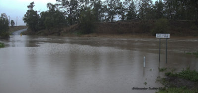 Ottley Creek in Flood