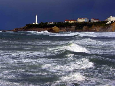 Le phare de Biarritz