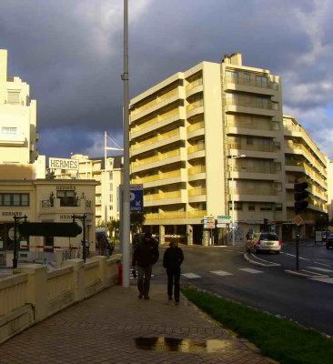 Quartier de Biarritz proche de la plage