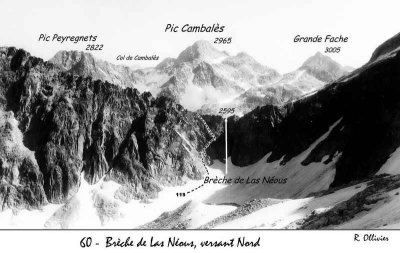060 Brèche de Las Neous, passage