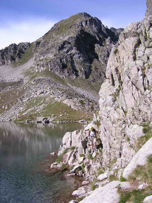 22 Piarrouy et lac du Pourtet.