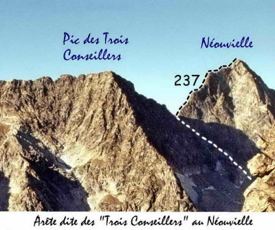 90a Arête des Trois Conseillers au Néouvielle
