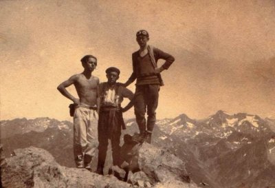 Climbing and skiing in Pyrenees in the '30s
