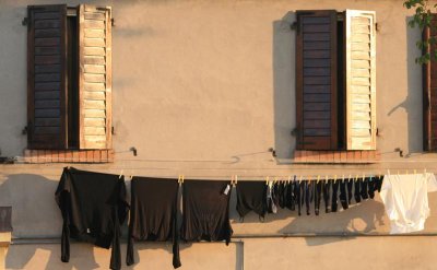 Washing in Comacchio