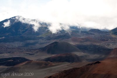 Maui - Haleakala Volcano: cinder cones