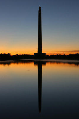Sunrise at San Jacinto Monument