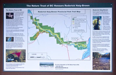 Roderick Haig-Brown Provincial Park on the Adam's river