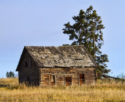 Old Home Taken Across From the Pendryl Store..Alberta