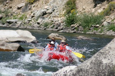 Photos from the white water raft trip we took