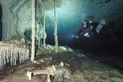 Cave diving Quintana Roo 2008