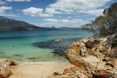 Freycinet (Tasmania) - Just past Hazards Beach
