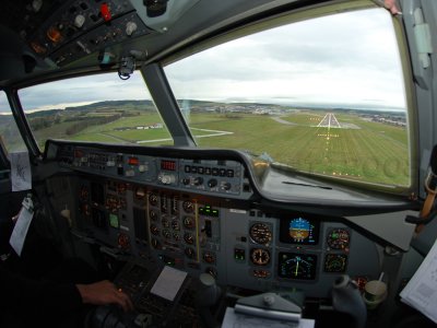 Landing Aberdeen, Scotland
