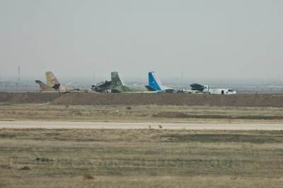 Aircraft graveyard...