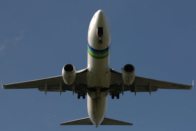 Transavia 737 landing