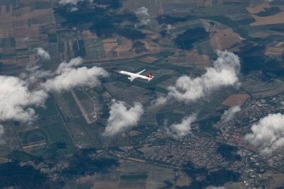 Turkish A321 over Germany