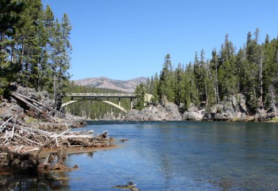 Yellowstone River & Chittenden Bridge