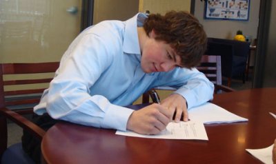 signing NHL contract