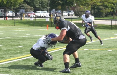 reichelderfer fights off a st. joe defender