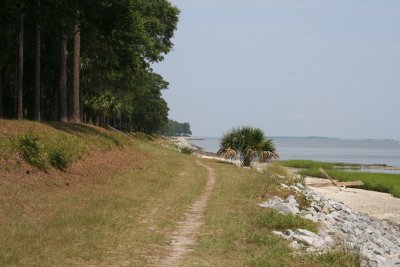 the running trail on the sound