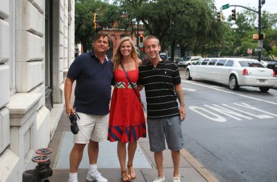 doug, alex, and stephen in savannah