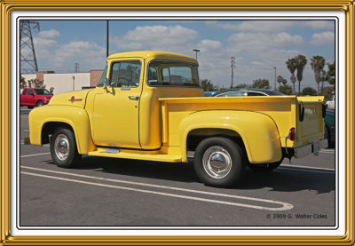 Ford 1950s Yellow F-100 PU.jpg