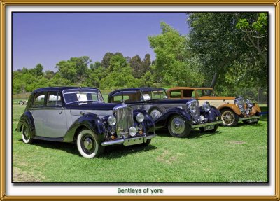 Bentley 3 from the 1930s Library Framed.jpg