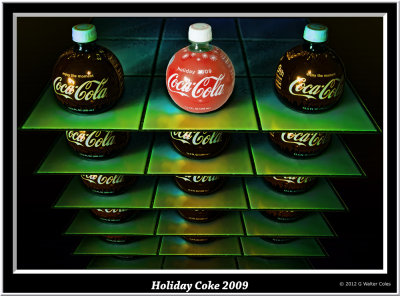 Coke bottles 3 Xmas 2009.jpg