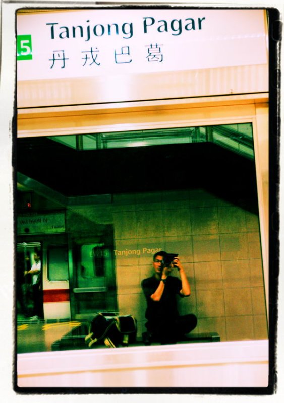 Waiting for the last train home