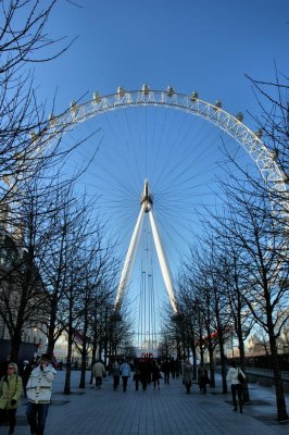 Blue skies in London? Wow!