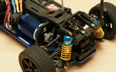 Lightning rear suspension & gearbox unit