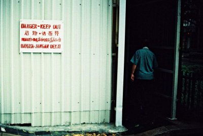 The sign says...