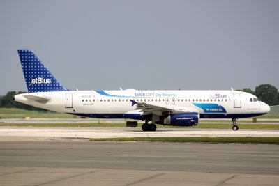 Airbus A320 (N510JB) Out of the Blue