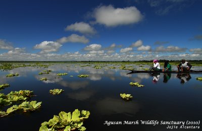 Lake Kaningbaylan, Loreto, Agusan Marsh
