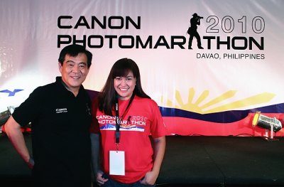 Me and Canon Philippines President and CEO Alan Chng
