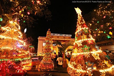 Pasko Fiesta Scenes in Davao