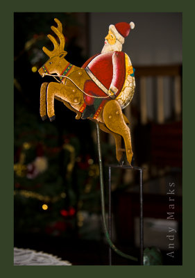 Santa and Reindeer