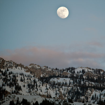 Draper Ridge at Dusk