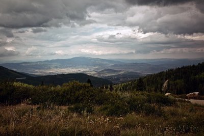 Toward Park City - Wide