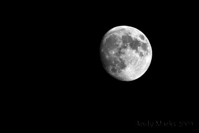 Moon rise 8:21pm - earlier down in the valley